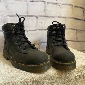 Dr. Martens industrial black boots- woman’s size 9 EXCELLENT CONDITION